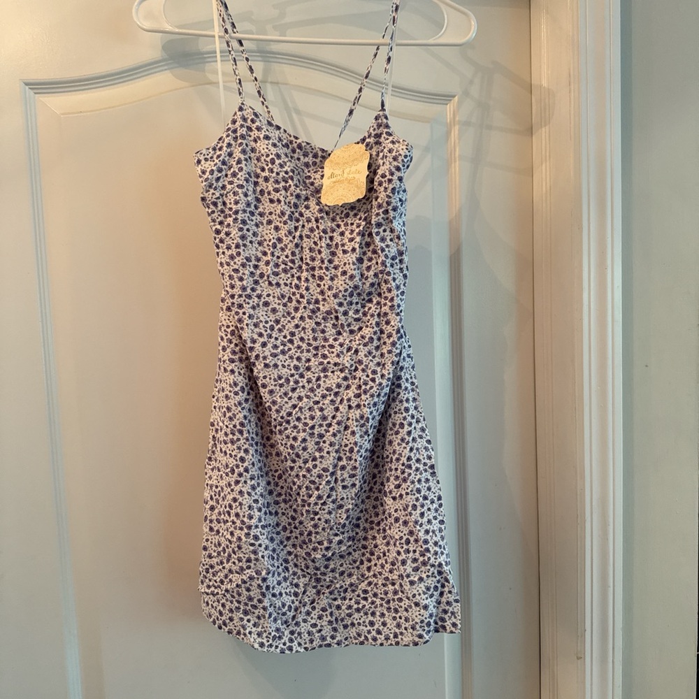 Altar’d Floral Spaghetti Strap Dress